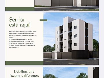 Cui�, apartamento, 2 Quartos, Documenta��o Inclusa