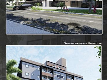 Cristo, apartamento, 2 e 3 quartos, elevador, doc inclusa