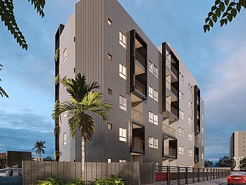 Ponta de Campina, apartamento, 2 quartos, a 900 mts da praia